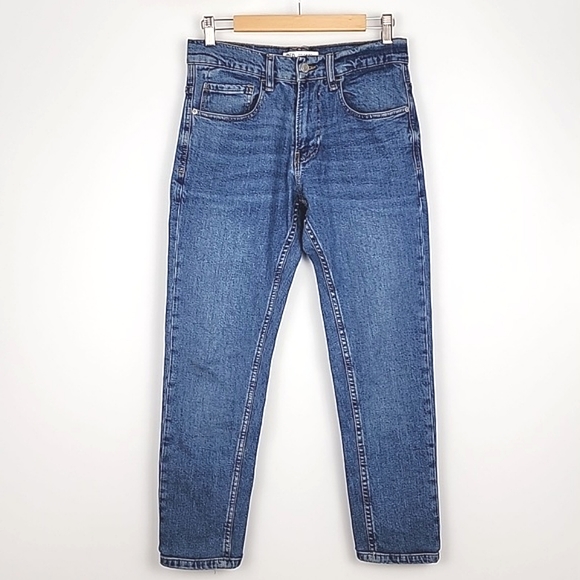 Zara Denim - Zara Denimwear Women's Blue Wash Jeans Hi-Rise Stretch Size 30